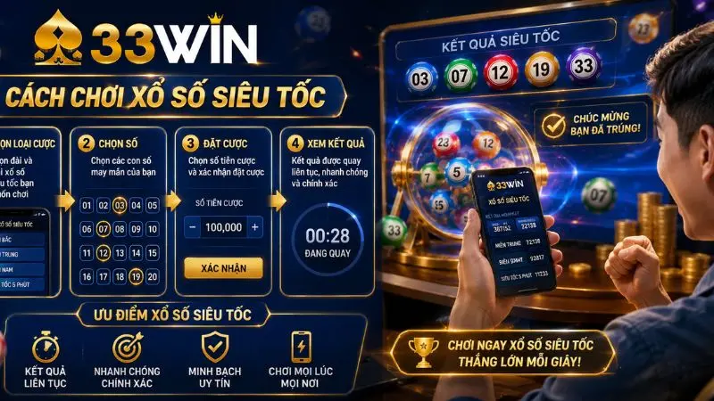 Cách đặt cược xổ số siêu tốc dễ dàng cho cả người mới