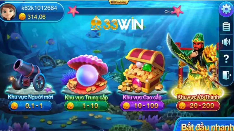 Giới thiệu sơ lược game Nhị Gia bắn cá tại sảnh TP gaming của 33win